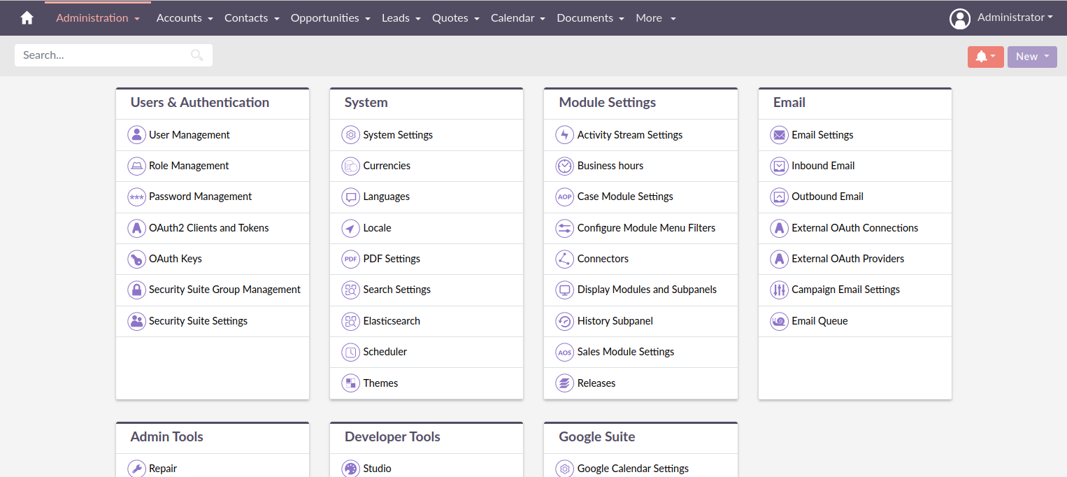 Admin Panel