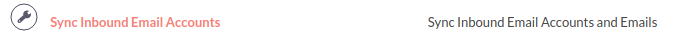 Sync Inbound Email Accounts SyncInboundEmailAccounts