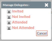 231Manage delegates