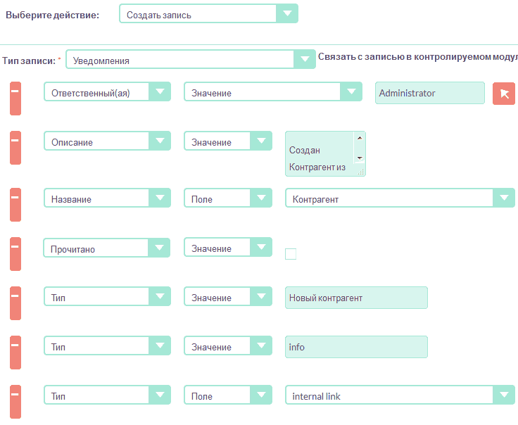 Примеры процессов4-Добавление действий